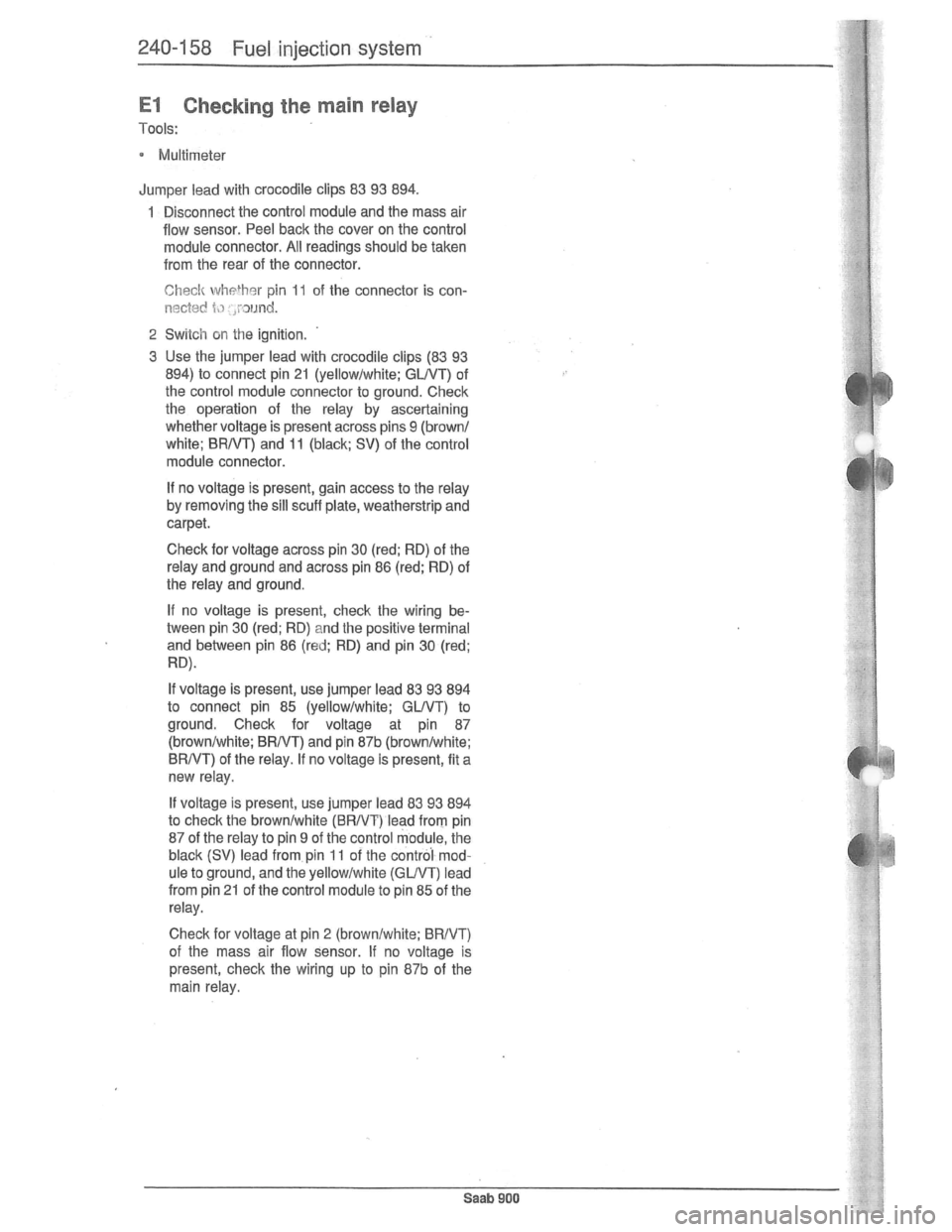 SAAB 900 1981 Service Manual Downloaded from www.Manualslib.com manuals search engine SAAB 900 1981 Service Manual Downloaded from www.Manualslib.com manuals search engine
