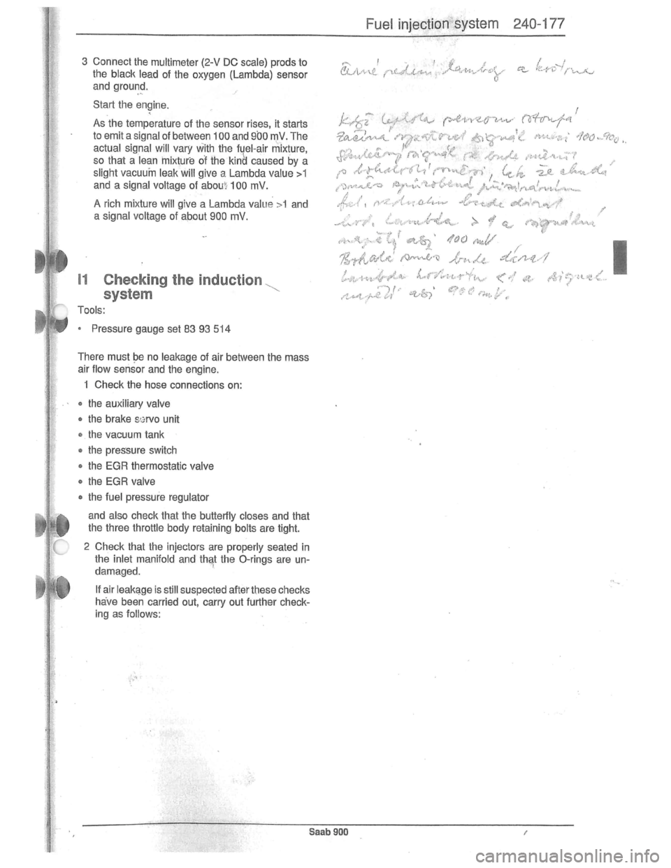SAAB 900 1981 Service Manual Downloaded from www.Manualslib.com manuals search engine SAAB 900 1981 Service Manual Downloaded from www.Manualslib.com manuals search engine