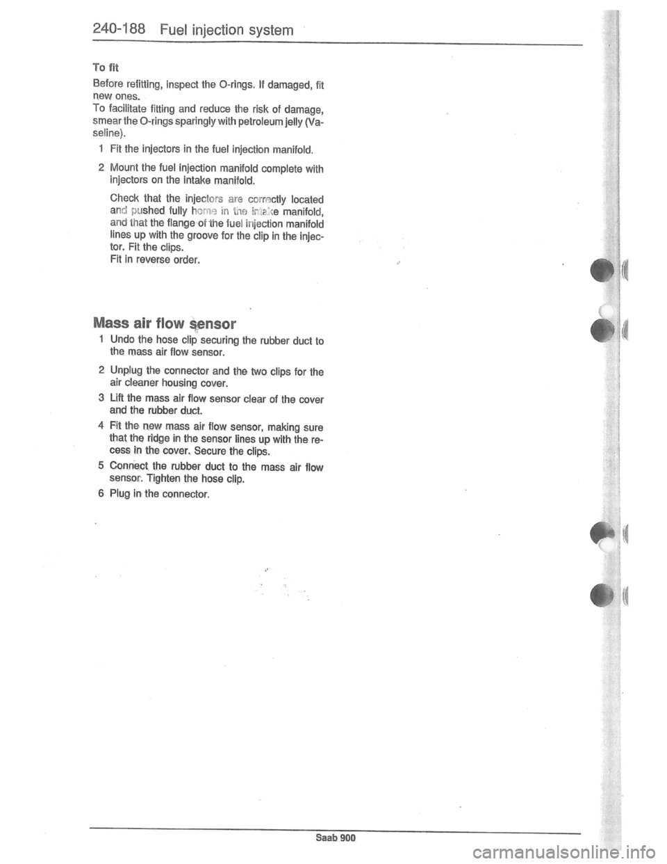SAAB 900 1981 Service Manual Downloaded from www.Manualslib.com manuals search engine SAAB 900 1981 Service Manual Downloaded from www.Manualslib.com manuals search engine