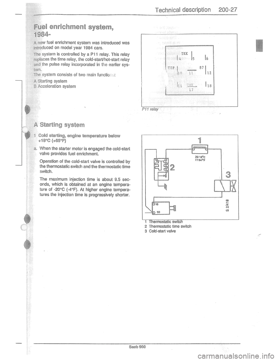 SAAB 900 1981 Workshop Manual Downloaded from www.Manualslib.com manuals search engine SAAB 900 1981 Workshop Manual Downloaded from www.Manualslib.com manuals search engine