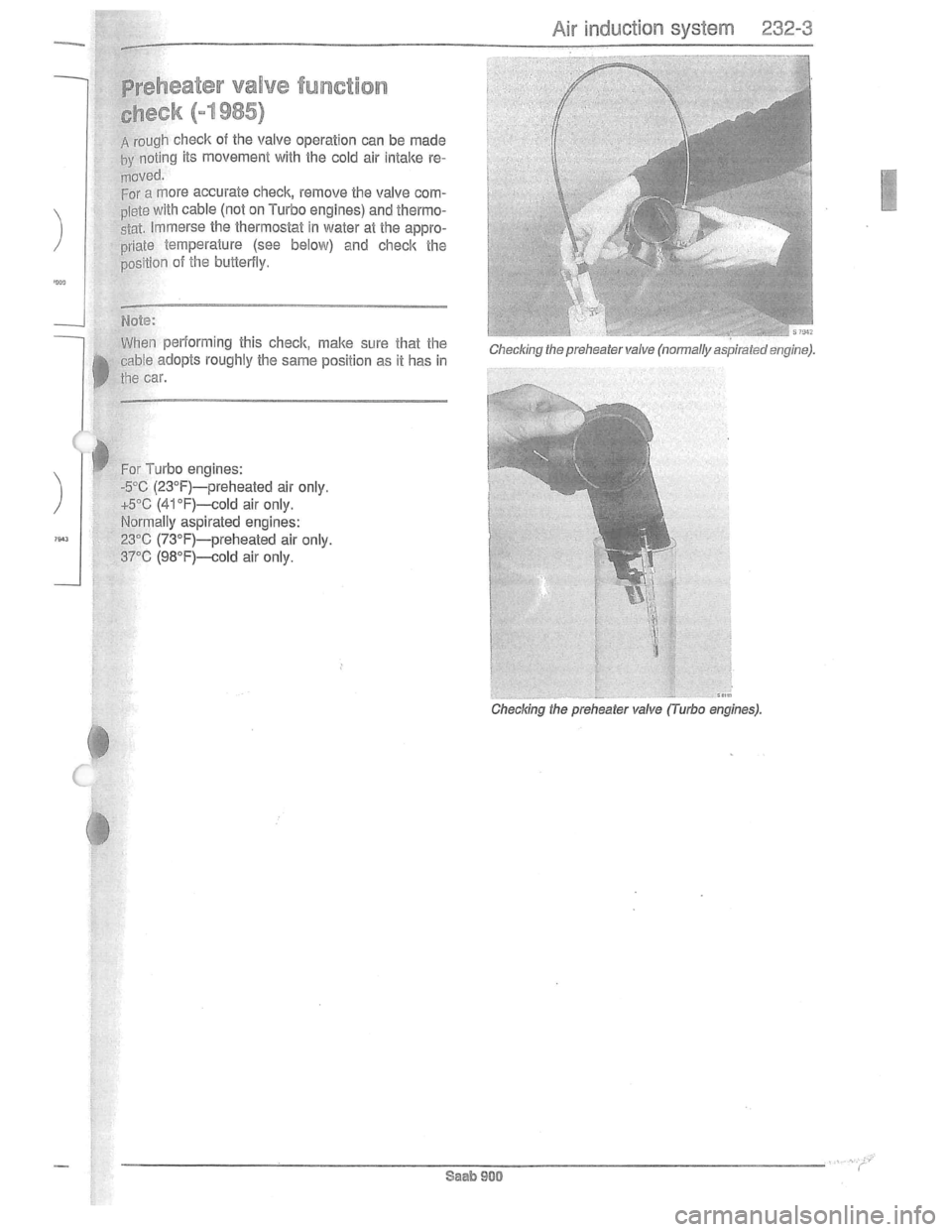 SAAB 900 1981 Manual PDF Downloaded from www.Manualslib.com manuals search engine SAAB 900 1981 Manual PDF Downloaded from www.Manualslib.com manuals search engine