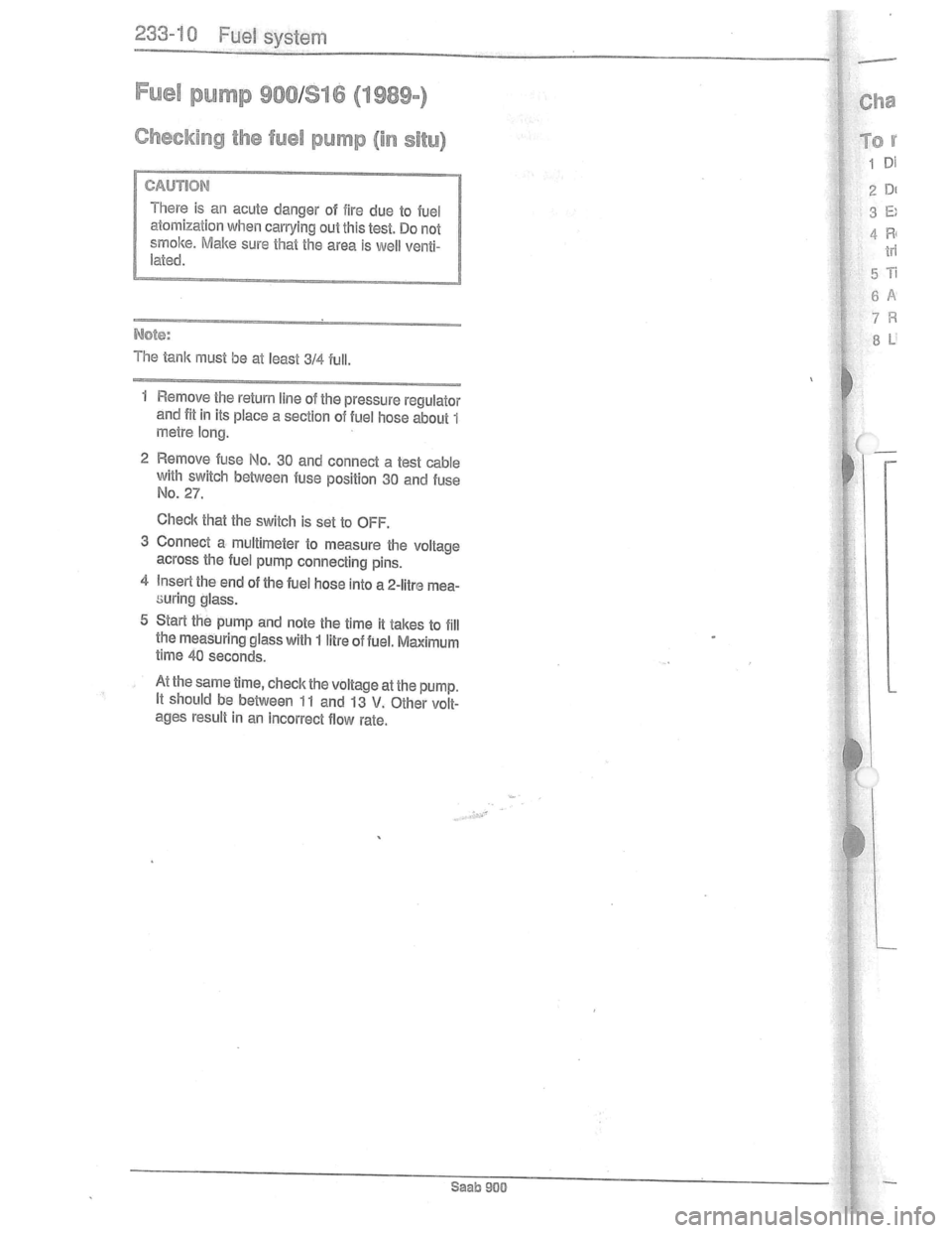 SAAB 900 1981 Manual Online Downloaded from www.Manualslib.com manuals search engine SAAB 900 1981 Manual Online Downloaded from www.Manualslib.com manuals search engine