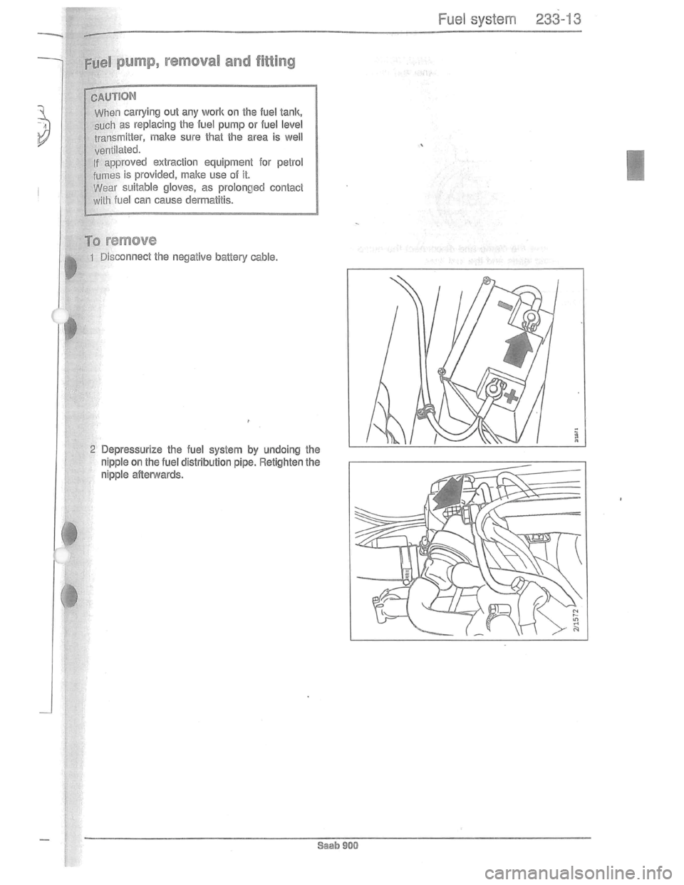 SAAB 900 1981 Owners Manual Downloaded from www.Manualslib.com manuals search engine   