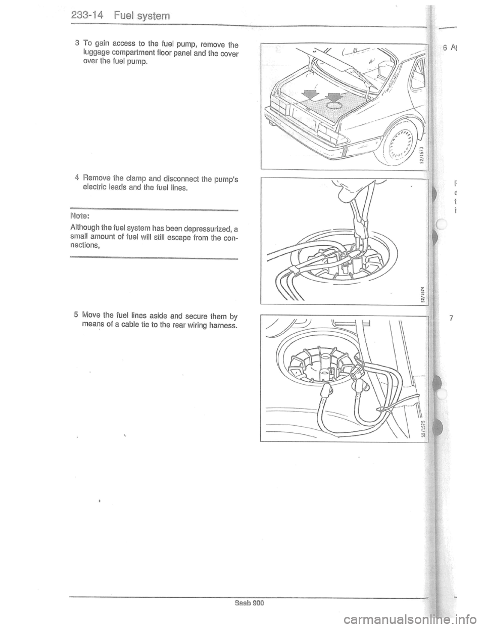 SAAB 900 1981 Owners Manual Downloaded from www.Manualslib.com manuals search engine   