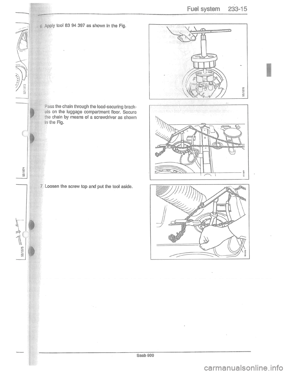 SAAB 900 1981 Owners Manual Downloaded from www.Manualslib.com manuals search engine   