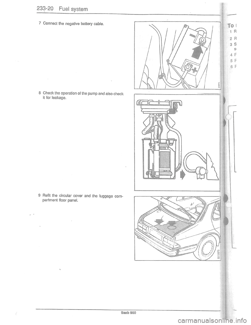 SAAB 900 1981 Owners Manual Downloaded from www.Manualslib.com manuals search engine   