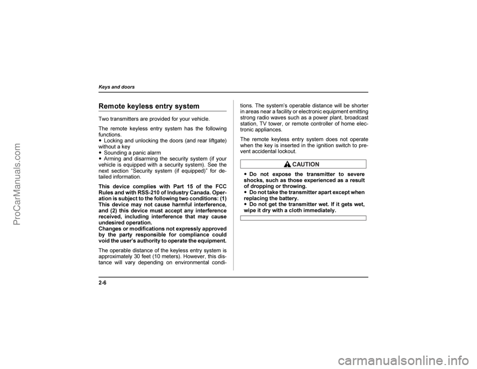 SAAB 9-2X 2005  Owners Manual -�	

		


.		
	
	
	





 
 		 
 		 	  


	
(  