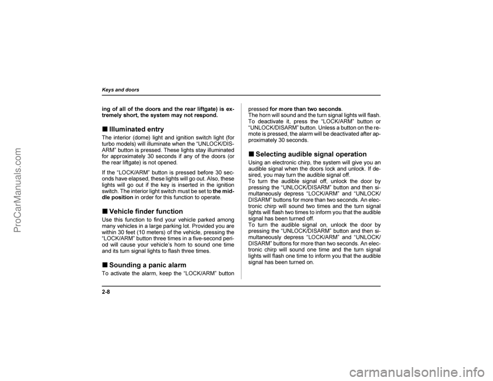 SAAB 9-2X 2005  Owners Manual >�	

		



	 	 	 	 	 	 
	 	 	 5	 	 *
					
	 

	
 

 &-   