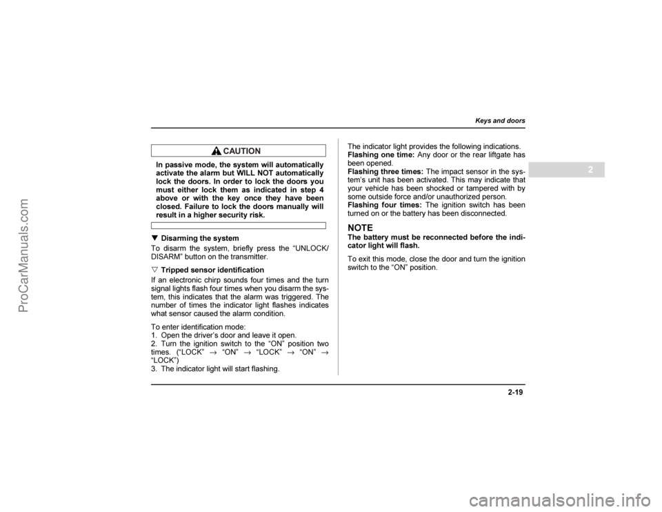 SAAB 9-2X 2005  Owners Manual /@
�	����

	



	 					


				<%%	&	


	 	 	 
	 	 	 
	 	 	 
