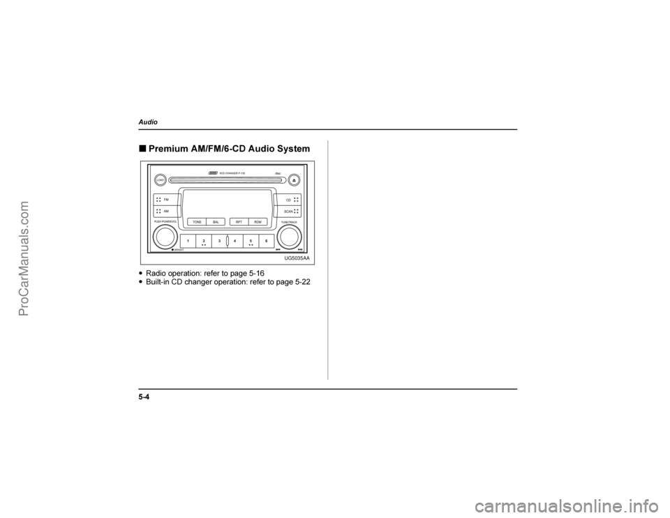 SAAB 9-2X 2005  Owners Manual %�
	


	##&$		"
$


%

&(,
*

%

&++
UG5035AA
ProCarManuals.com 