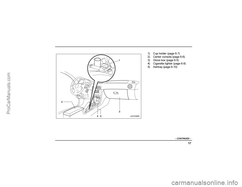 SAAB 9-2X 2005 User Guide 
4
����
	


1
2
3
45
UGF058BB
,E #	
D20E
E #

D22E
3E %


"D2/E
GE #
D2-E
/E D2,.E
ProCarManuals.c