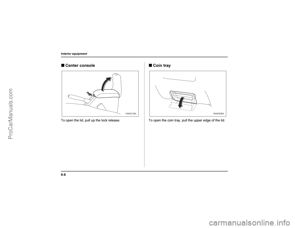 SAAB 9-2X 2005  Owners Manual �	


		


(

	



	&	


	
HS6031BA
HS6055BA
ProCarManuals.com 