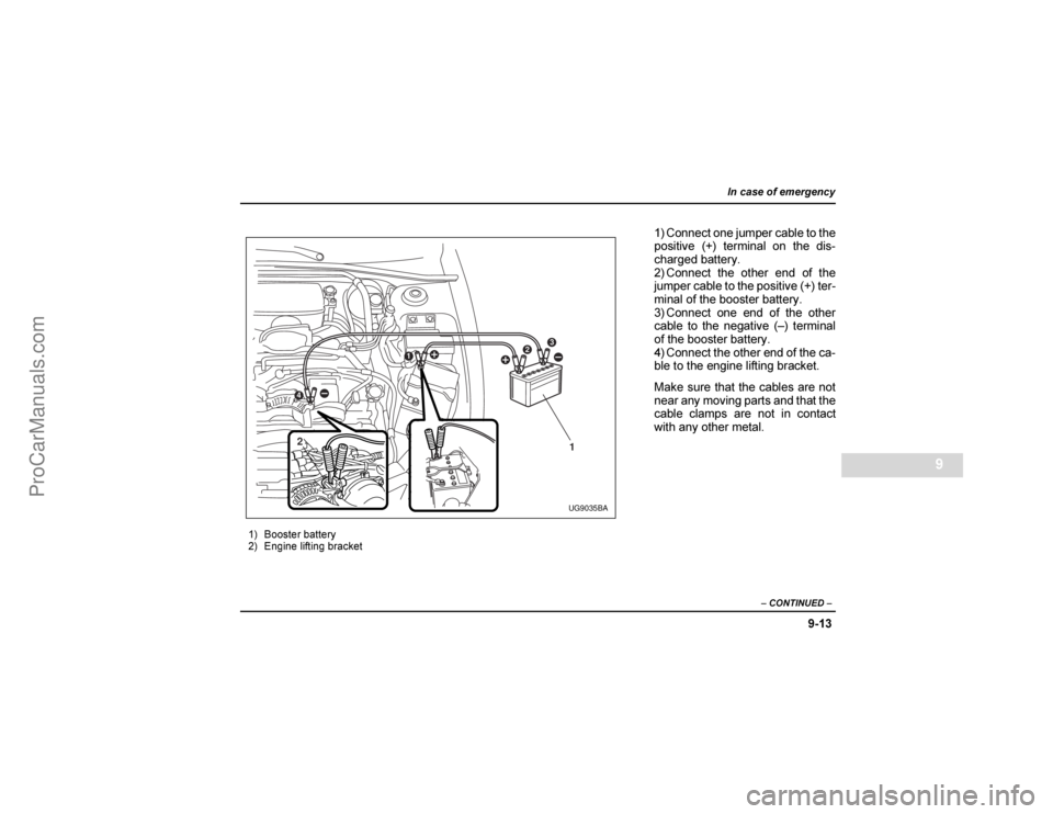 SAAB 9-2X 2005  Owners Manual :#
�	

����

	


� 

 
 !
"	
		
"
3
2
2
1
4
1UG9035BA
-* 


5
 C* 
 
  
