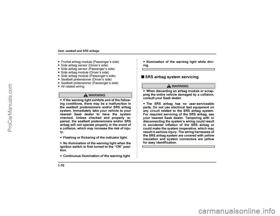 SAAB 9-2X 2005  Owners Manual ?D�	
��


		


!		
0	
1
,
		09		
1
,
		0	
1
,
	
09		