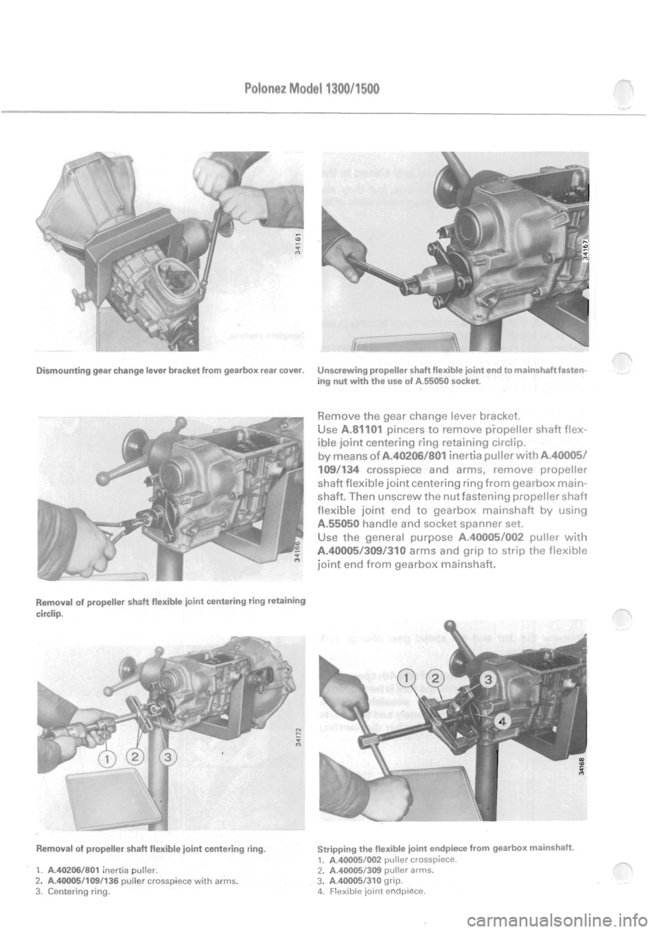POLONEZ FSO 1300 1978 Repair Manual POLONEZ FSO 1300 1978 Repair Manual