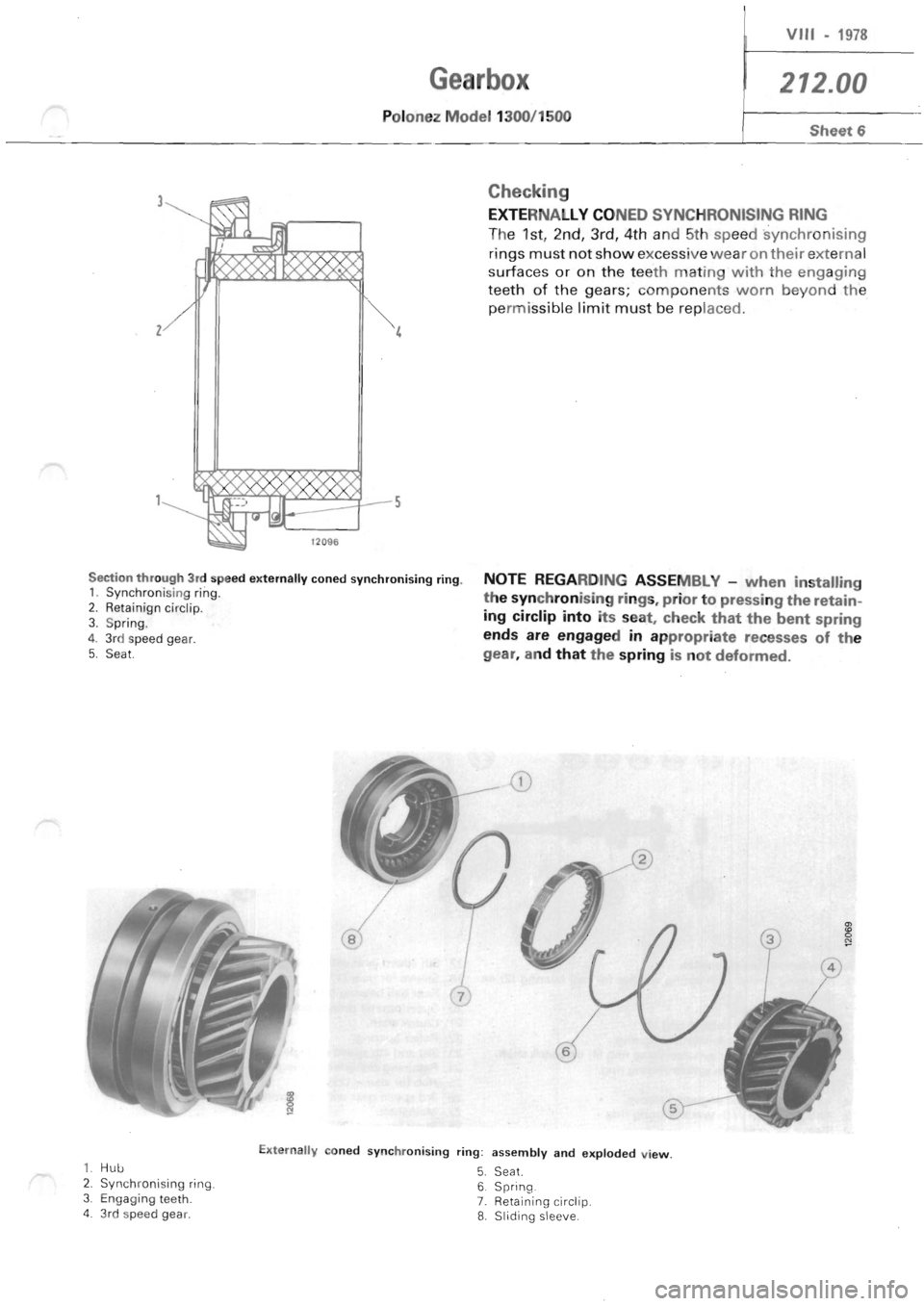 POLONEZ FSO 1300 1978 Repair Manual POLONEZ FSO 1300 1978 Repair Manual