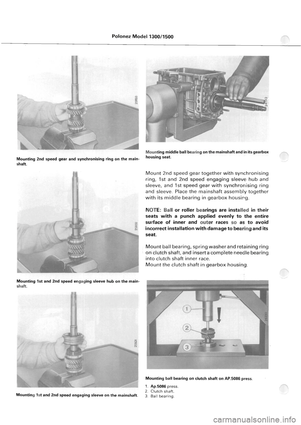 POLONEZ FSO 1300 1978 Repair Manual POLONEZ FSO 1300 1978 Repair Manual