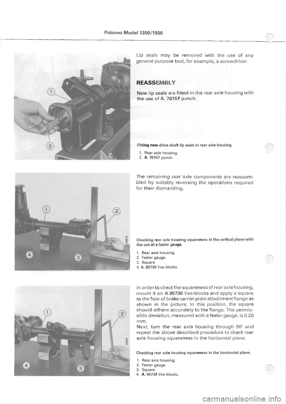 POLONEZ FSO 1300 1978 Repair Manual POLONEZ FSO 1300 1978 Repair Manual