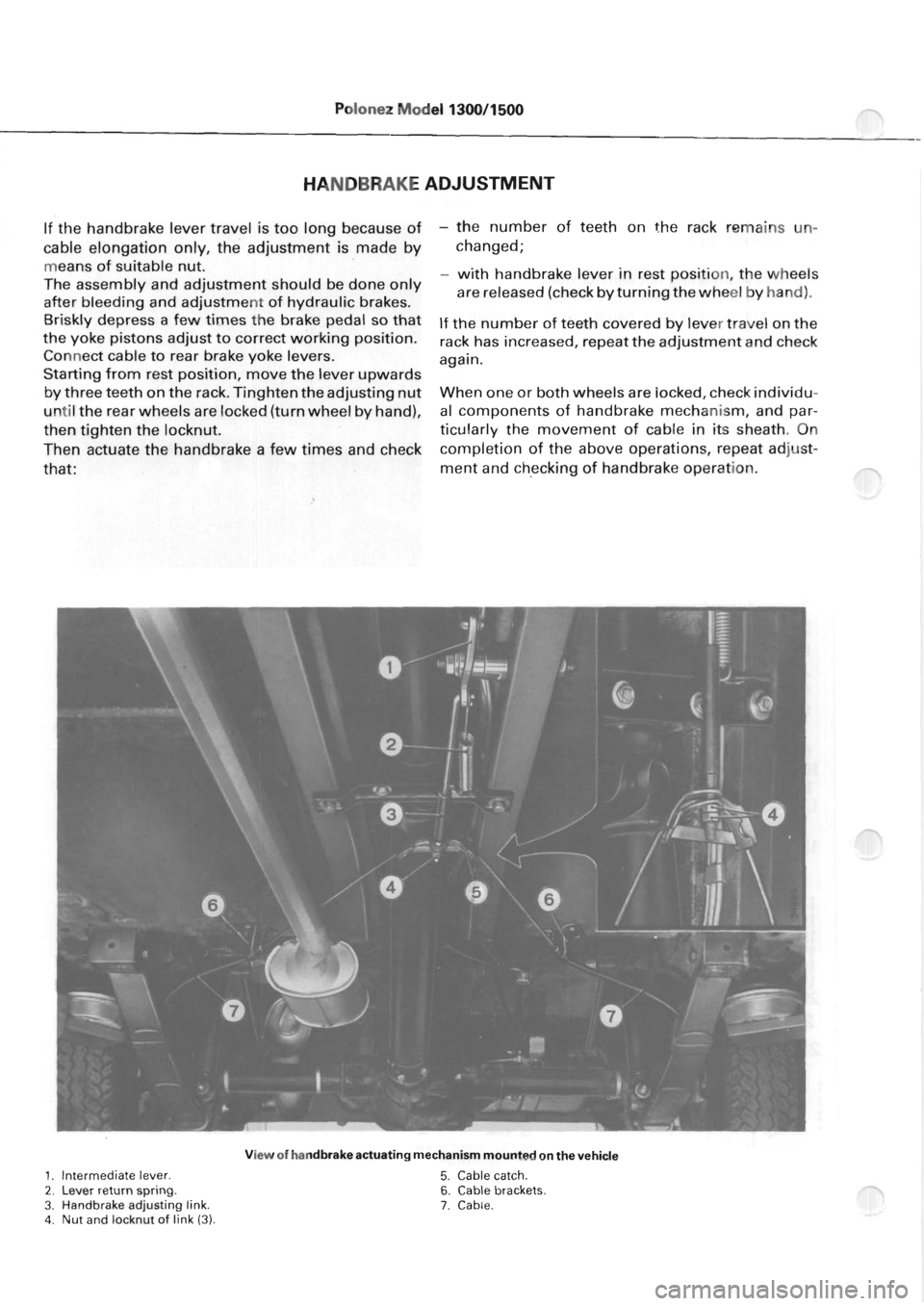 POLONEZ FSO 1300 1978  Repair Manual 