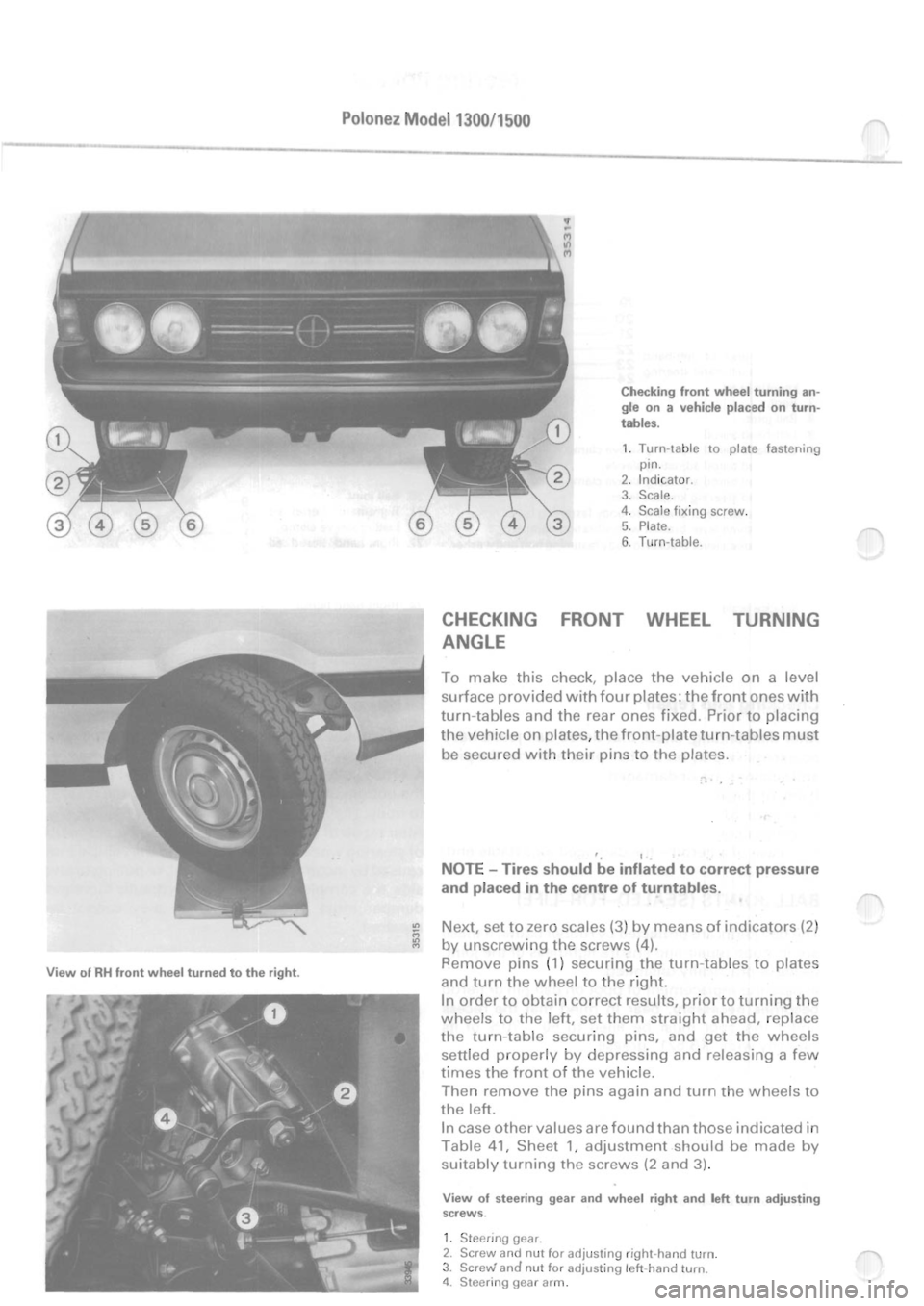 POLONEZ FSO 1300 1978 Repair Manual POLONEZ FSO 1300 1978 Repair Manual