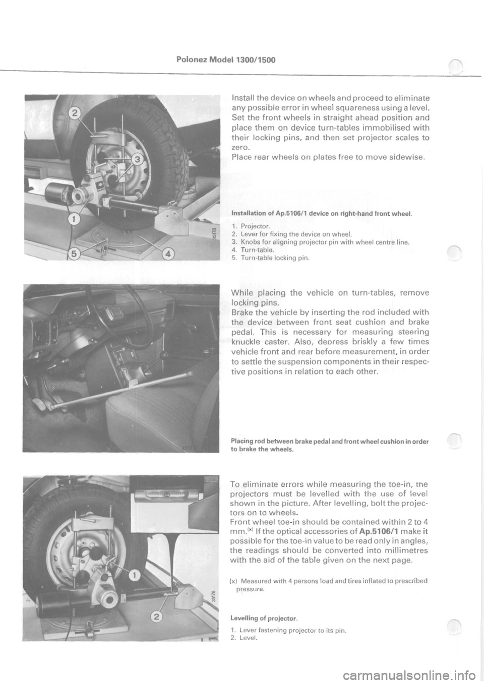 POLONEZ FSO 1300 1978 Repair Manual POLONEZ FSO 1300 1978 Repair Manual