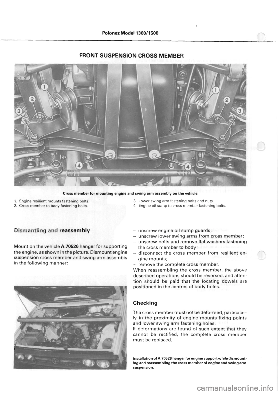 POLONEZ FSO 1300 1978 Repair Manual POLONEZ FSO 1300 1978 Repair Manual