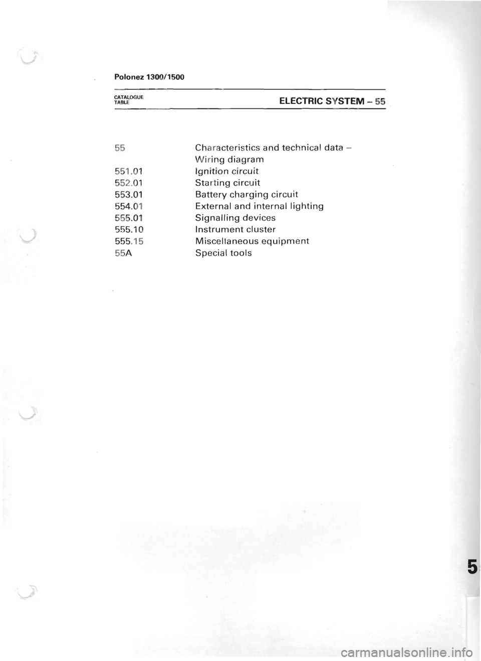POLONEZ FSO 1300 1978 Repair Manual POLONEZ FSO 1300 1978 Repair Manual