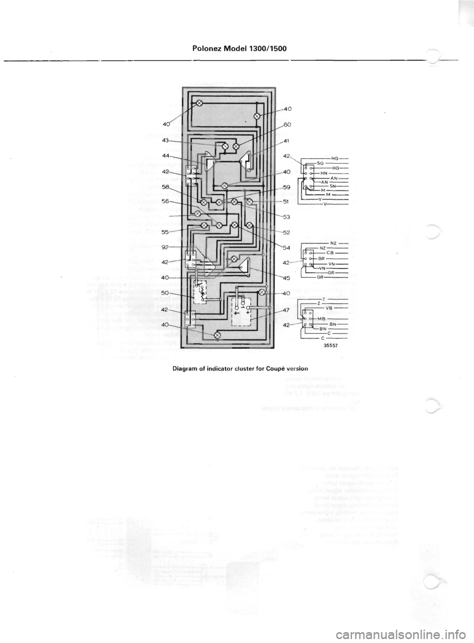 POLONEZ FSO 1300 1978  Repair Manual 