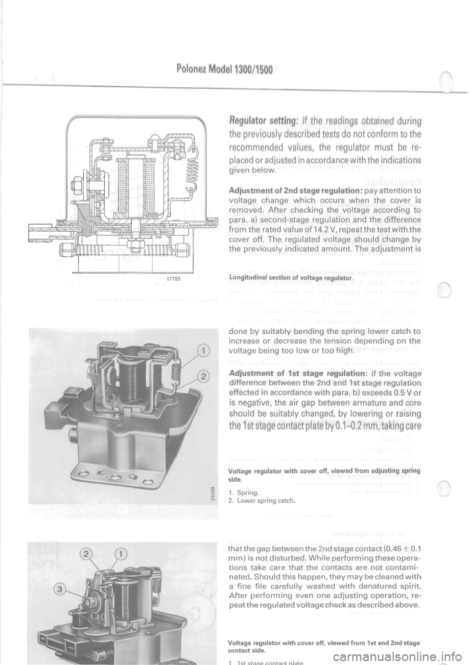 POLONEZ FSO 1300 1978  Repair Manual 