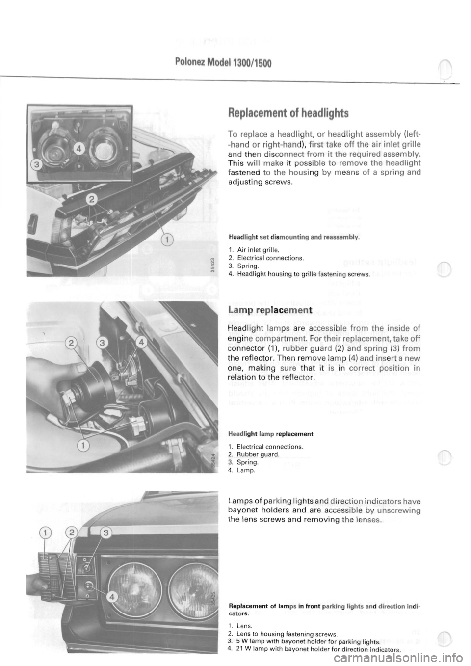 POLONEZ FSO 1300 1978 Repair Manual POLONEZ FSO 1300 1978 Repair Manual