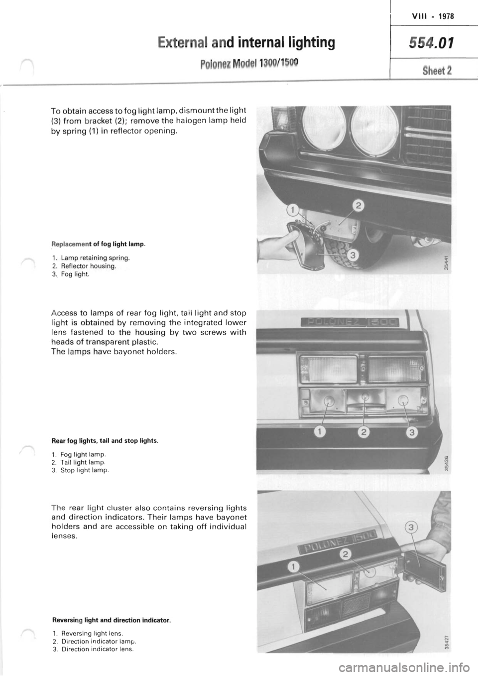 POLONEZ FSO 1300 1978 Repair Manual POLONEZ FSO 1300 1978 Repair Manual