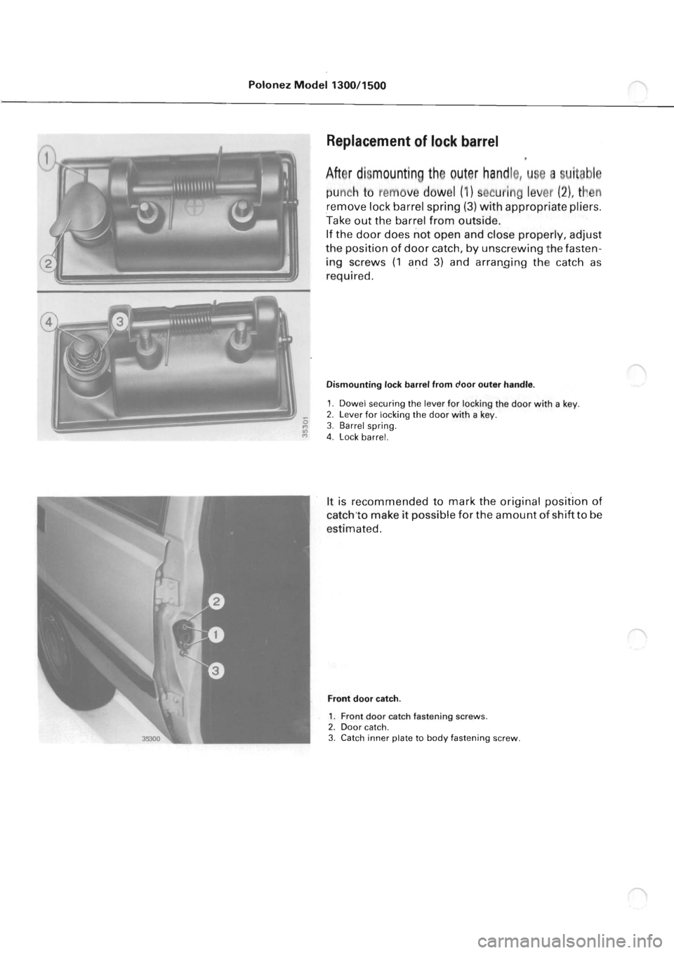 POLONEZ FSO 1300 1978 Repair Manual POLONEZ FSO 1300 1978 Repair Manual