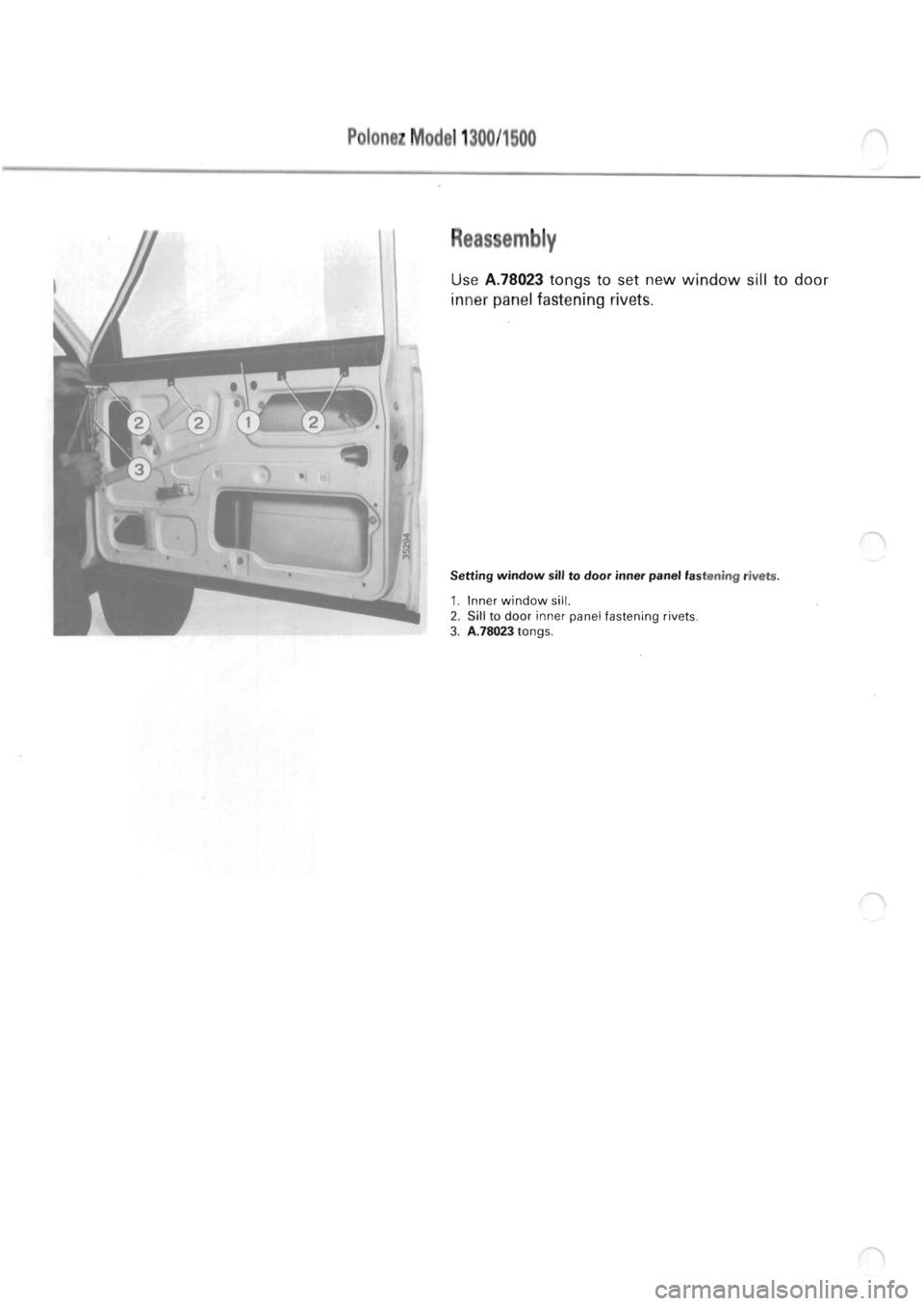 POLONEZ FSO 1300 1978 Repair Manual POLONEZ FSO 1300 1978 Repair Manual