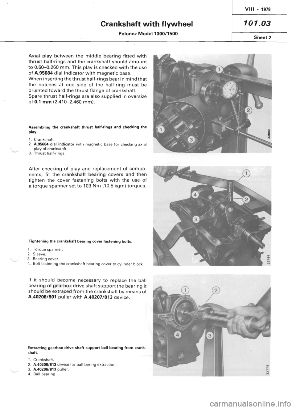 POLONEZ FSO 1300 1978 Service Manual POLONEZ FSO 1300 1978 Service Manual