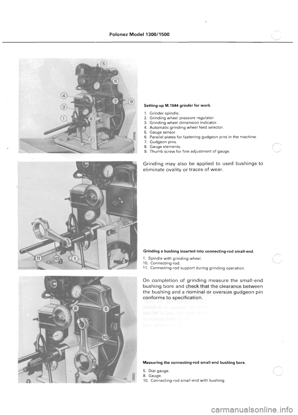 POLONEZ FSO 1300 1978 Service Manual 