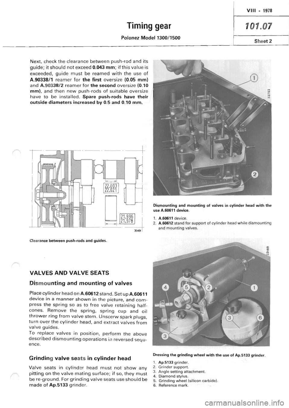 POLONEZ FSO 1300 1978 Workshop Manual POLONEZ FSO 1300 1978 Workshop Manual