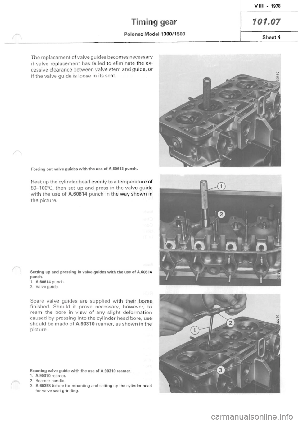 POLONEZ FSO 1300 1978 Manual PDF 