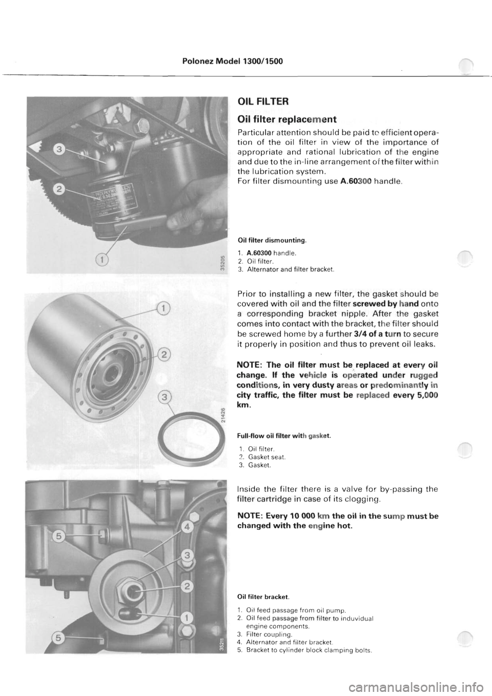 POLONEZ FSO 1300 1978 Manual PDF 