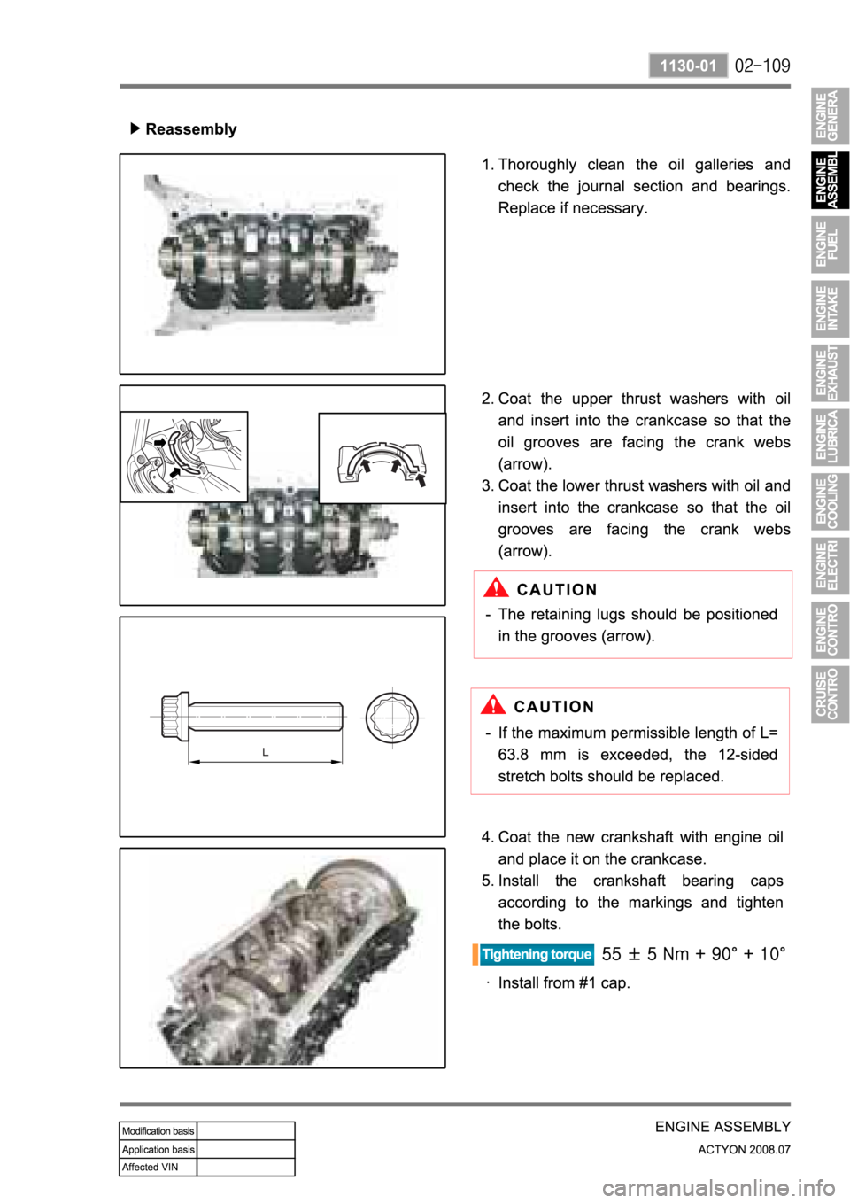 SSANGYONG ACTYON 2008  Service Repair Manual 