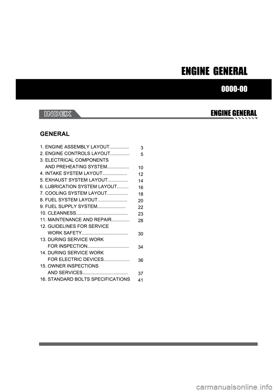 SSANGYONG ACTYON 2008 Service User Guide SSANGYONG ACTYON 2008 Service User Guide