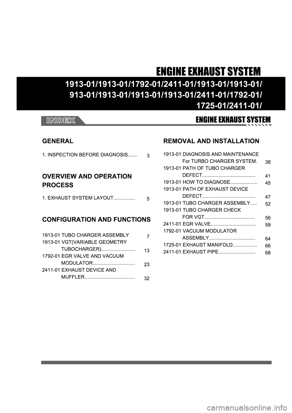 SSANGYONG ACTYON 2008  Service Repair Manual 