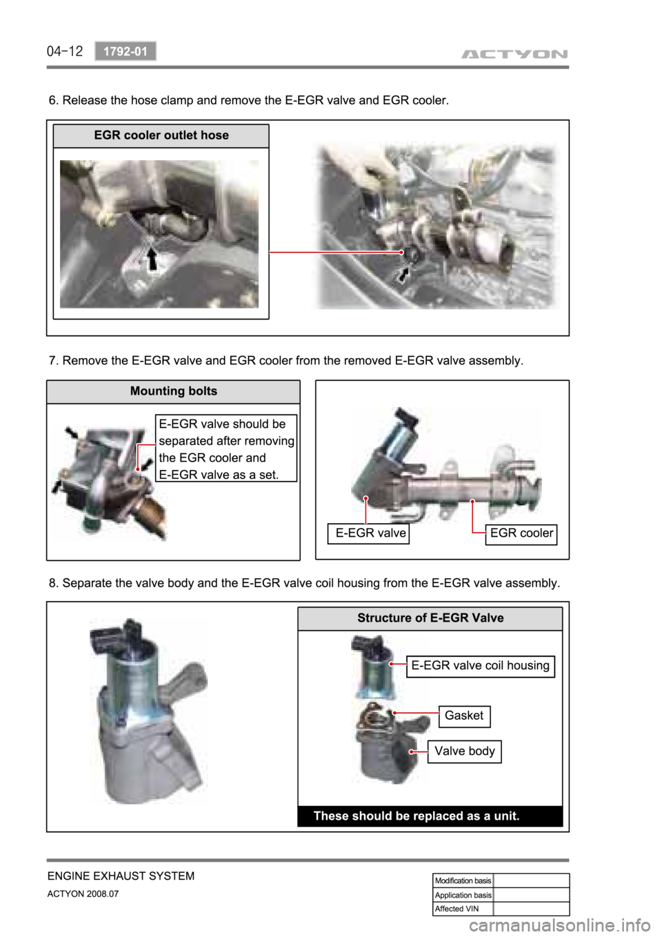 SSANGYONG ACTYON 2008 Service Repair Manual SSANGYONG ACTYON 2008 Service Repair Manual