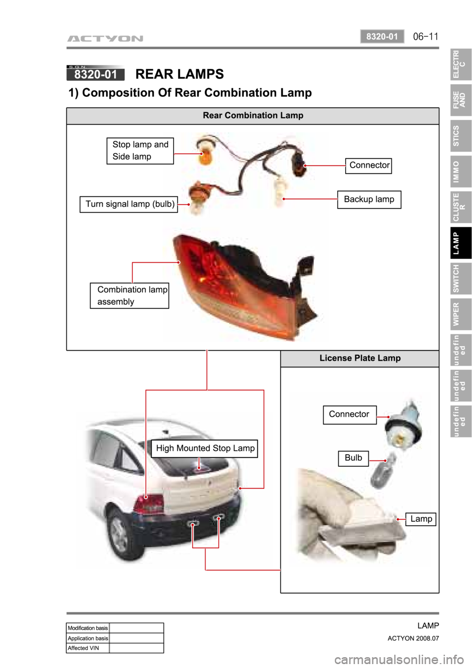 SSANGYONG ACTYON 2008 Service Repair Manual SSANGYONG ACTYON 2008 Service Repair Manual
