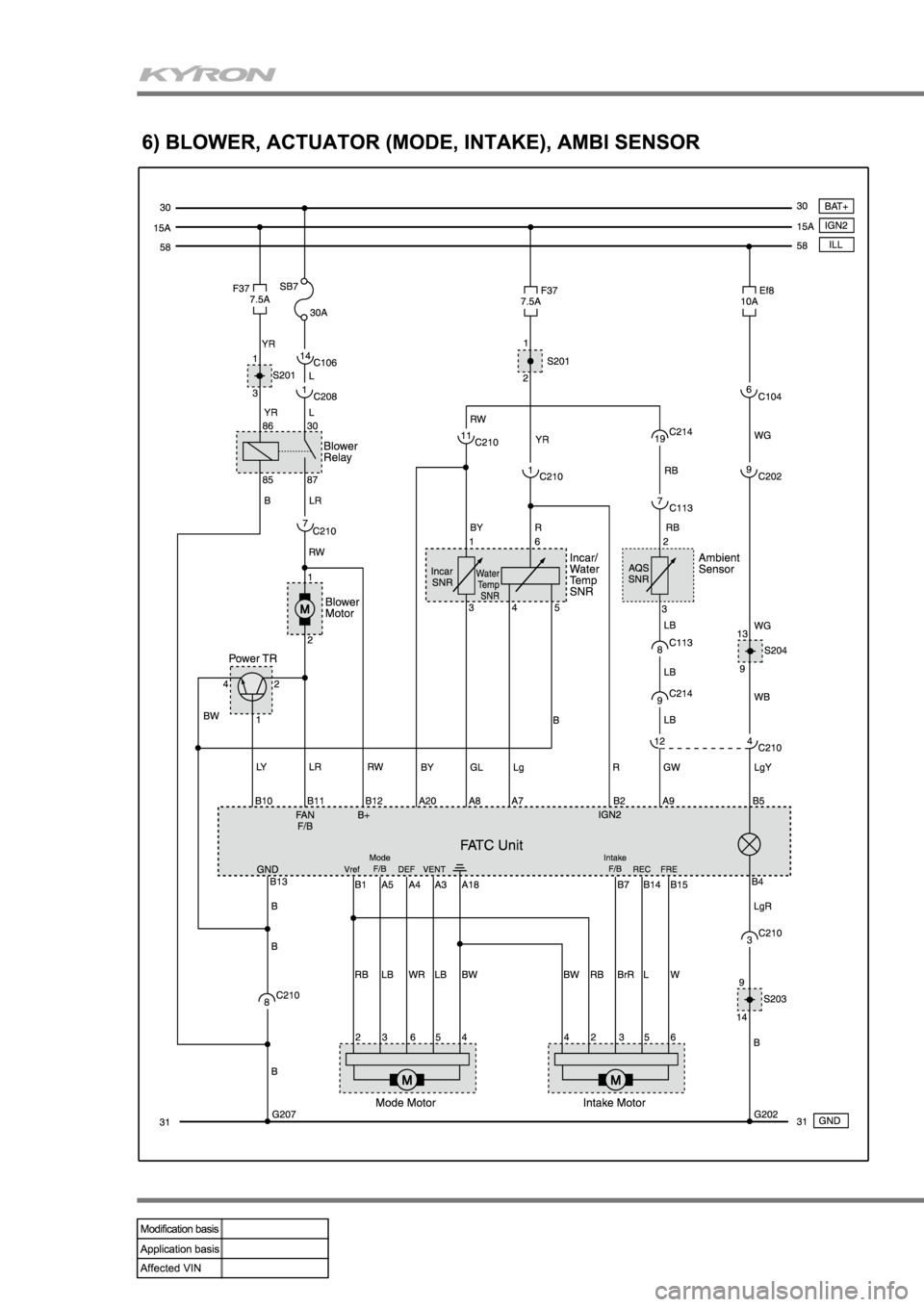 SSANGYONG KYRON 2010 Service Manual SSANGYONG KYRON 2010 Service Manual