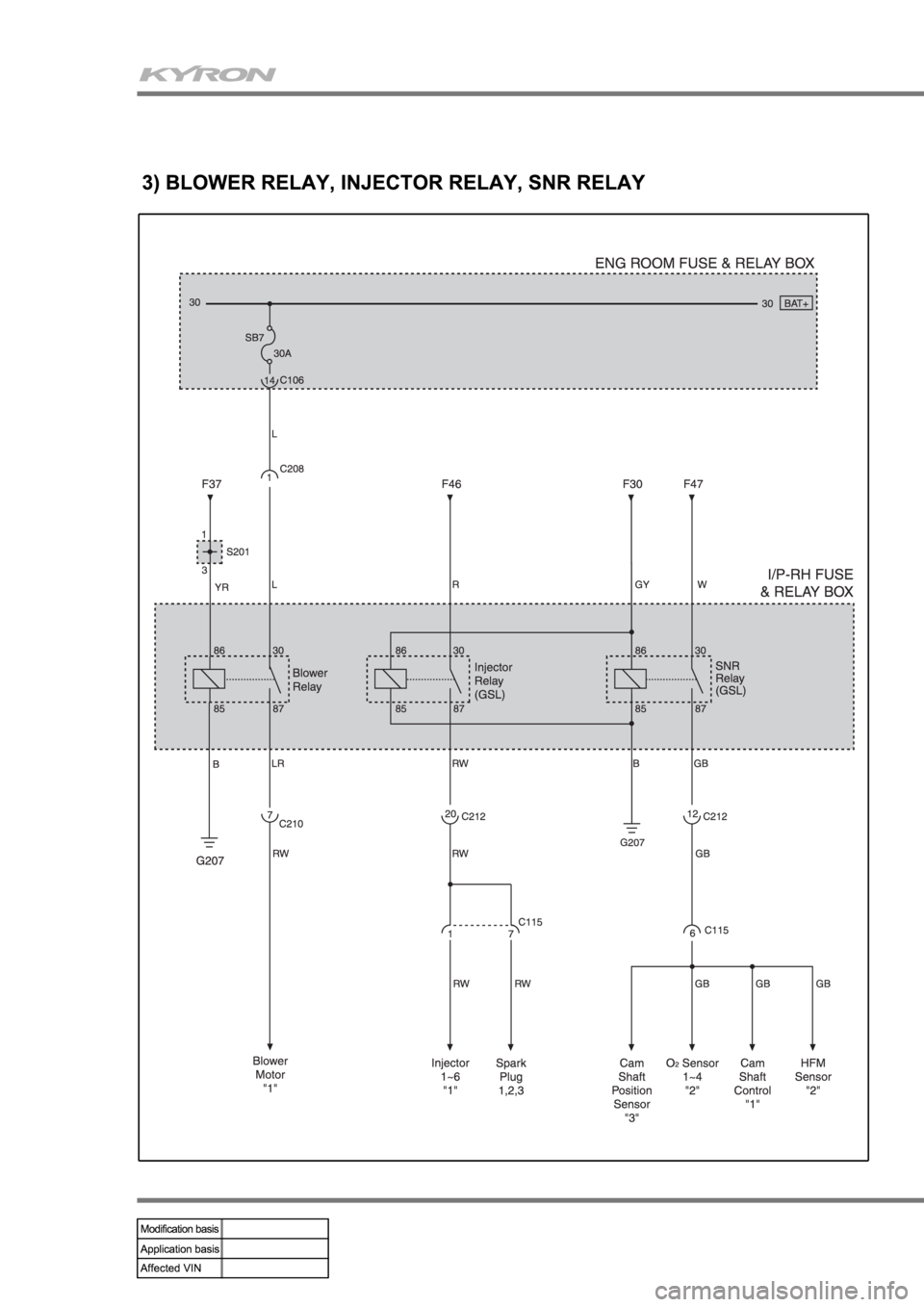 SSANGYONG KYRON 2010 Workshop Manual 