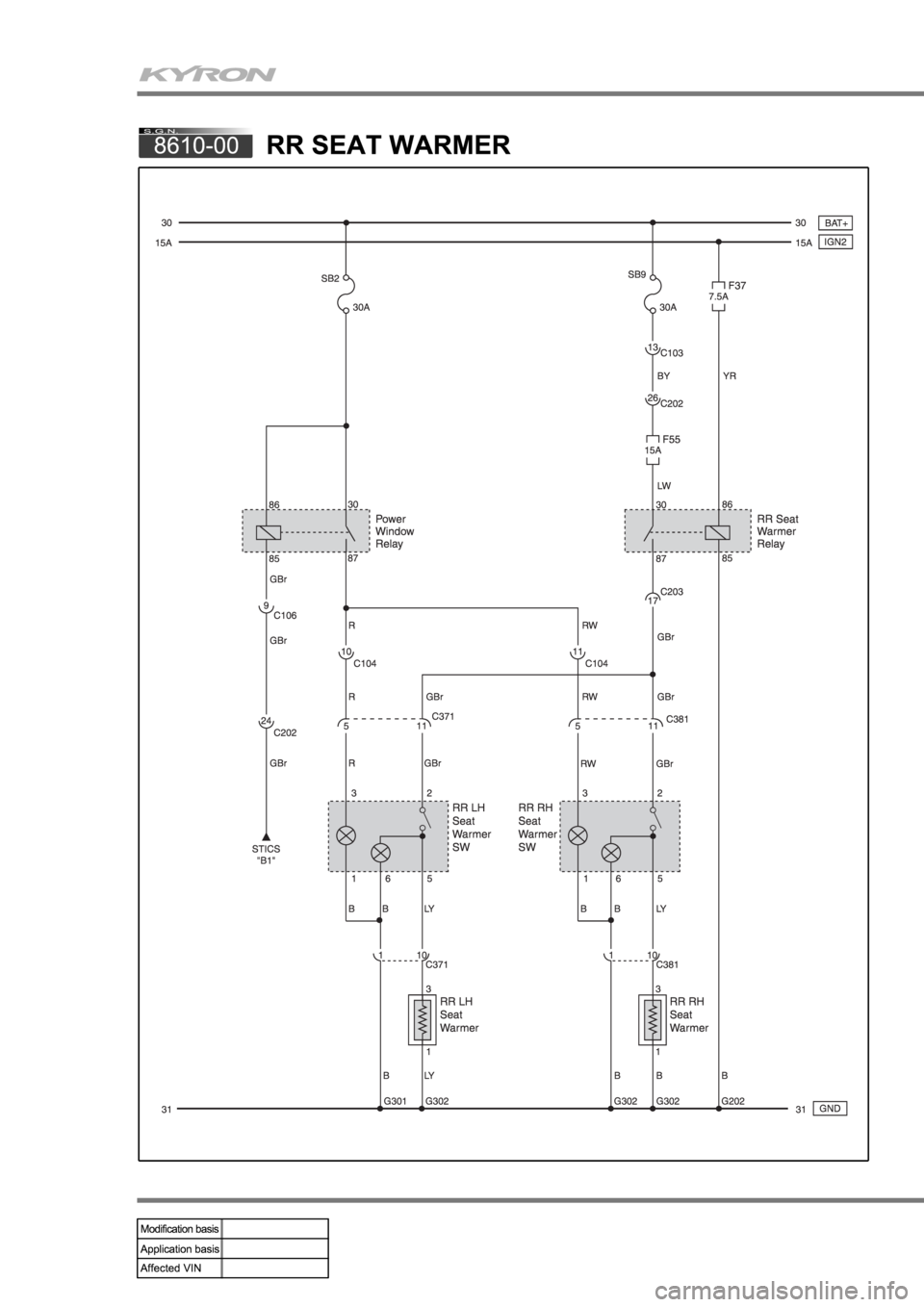 SSANGYONG KYRON 2008 Manual PDF SSANGYONG KYRON 2008 Manual PDF