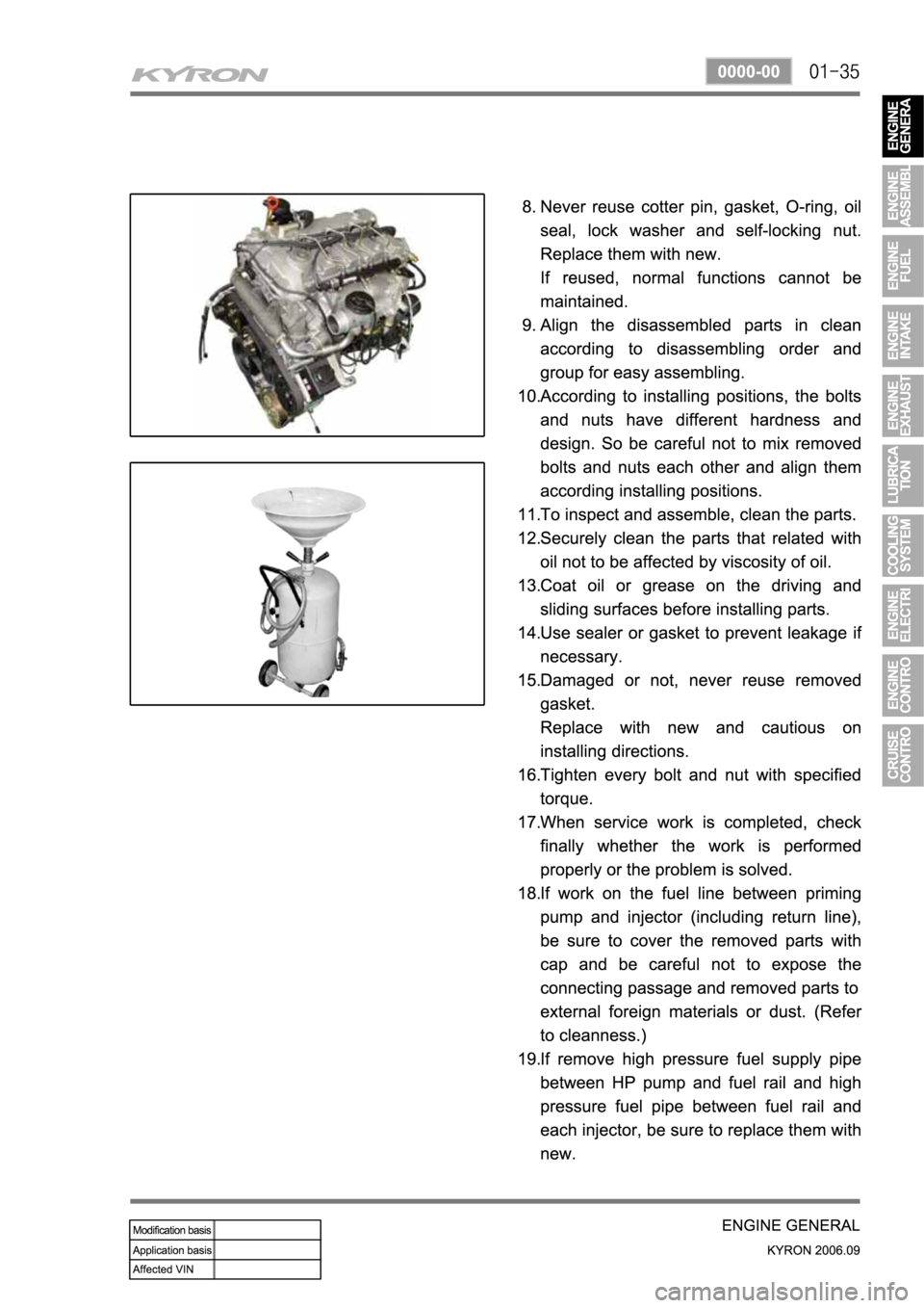SSANGYONG KYRON 2006 Service Manual SSANGYONG KYRON 2006 Service Manual