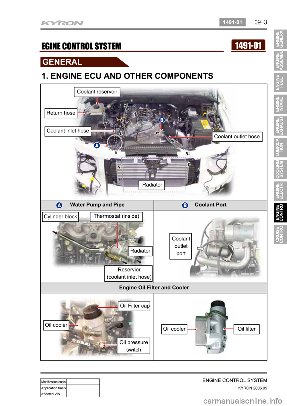 SSANGYONG KYRON 2006  Service Manual 
