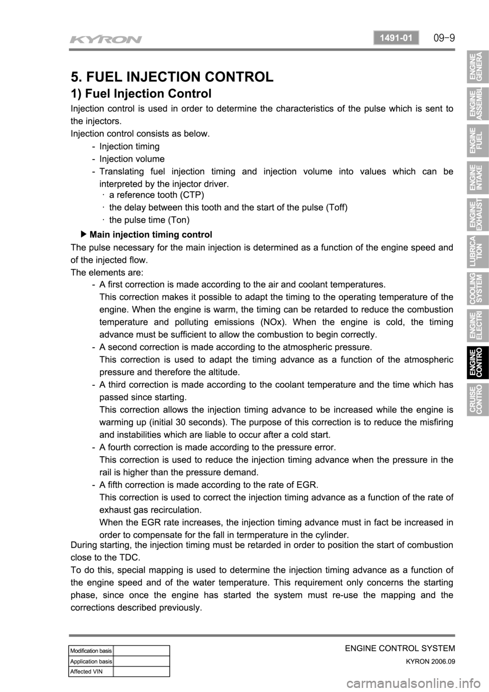 SSANGYONG KYRON 2006  Service Manual 