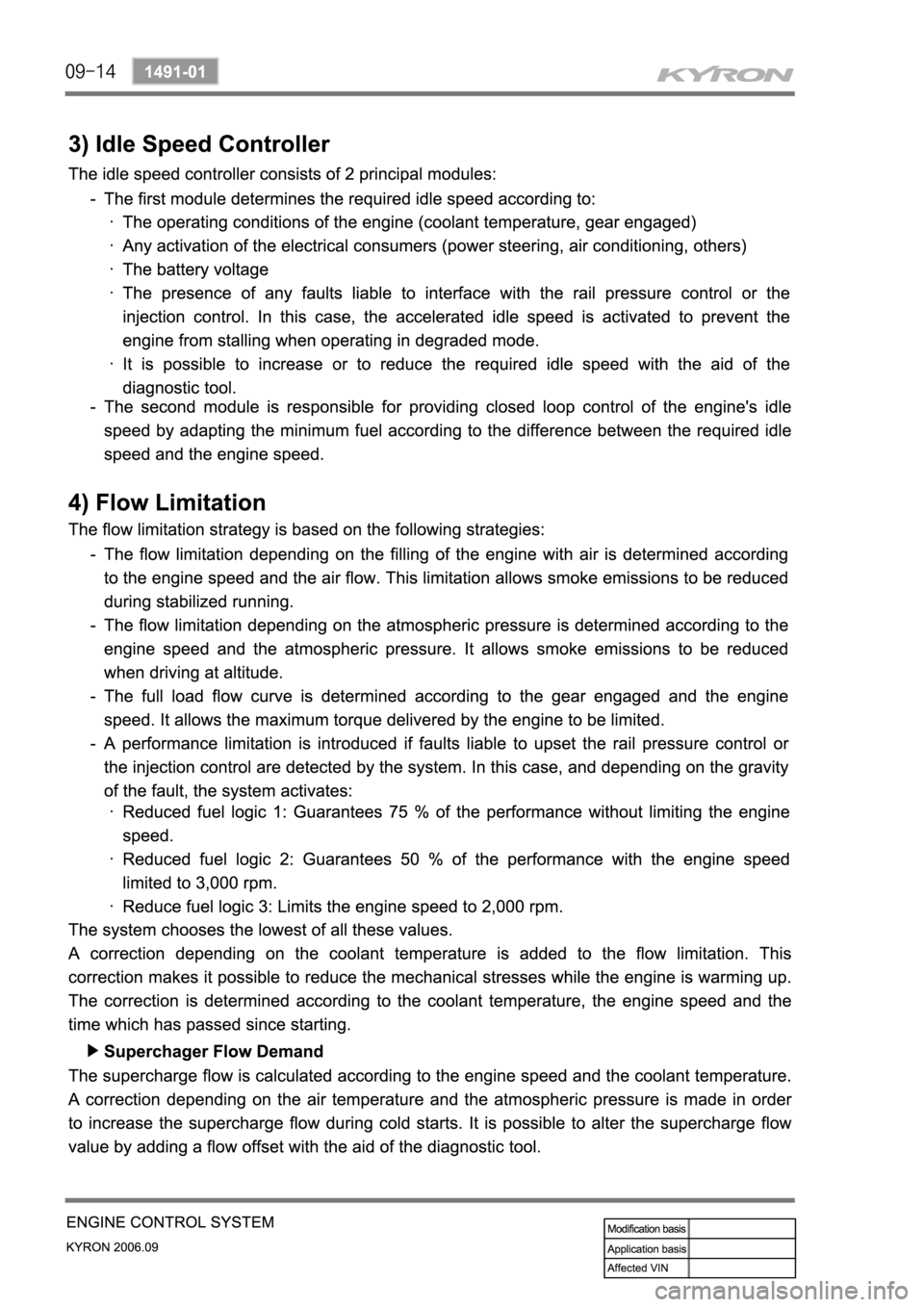 SSANGYONG KYRON 2006  Service Manual 